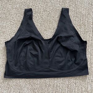 Black True and Co Wireless Bra